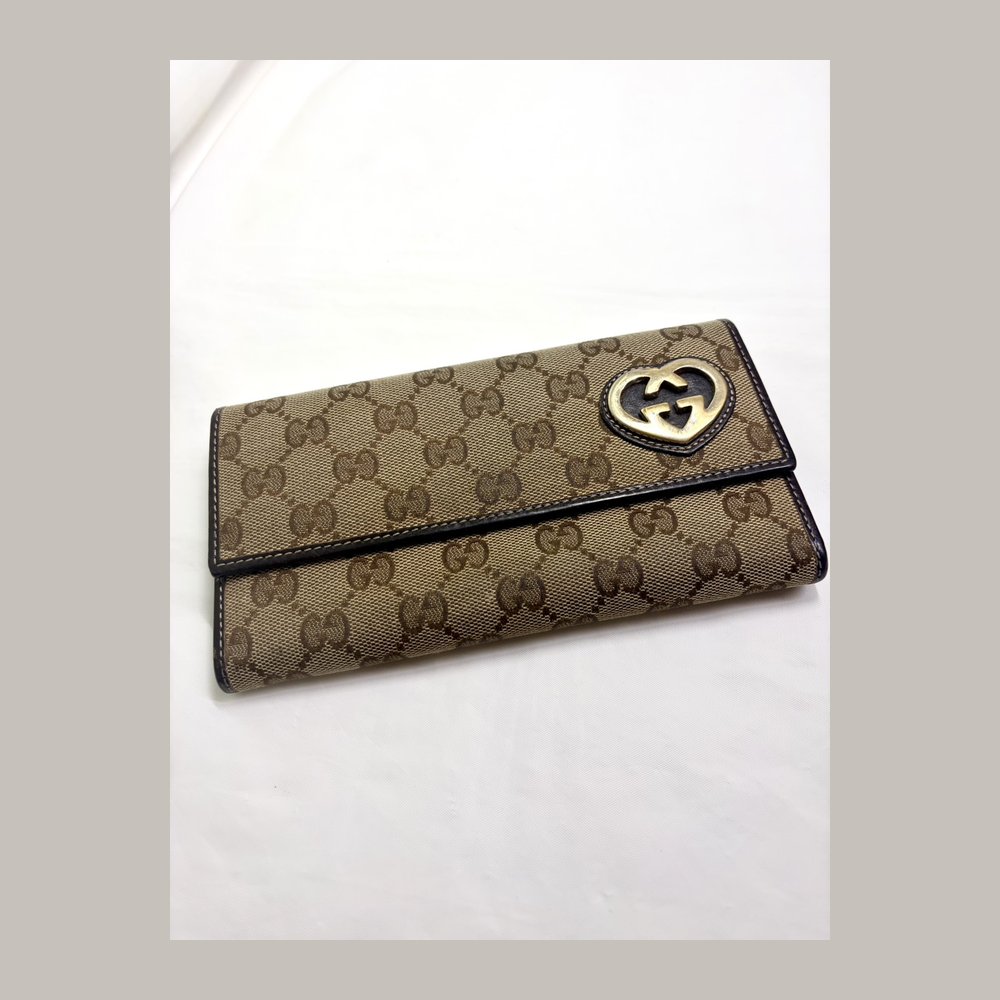 グッチ GGキャンバス 長財布 買取実績